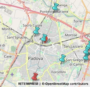 Mappa Via Giovanni Storlato, 35132 Padova PD, Italia (3.09)