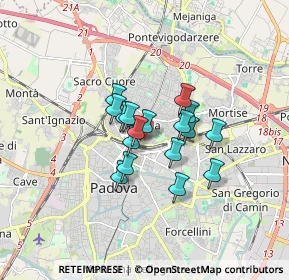 Mappa Via Giovanni Storlato, 35132 Padova PD, Italia (1.08765)