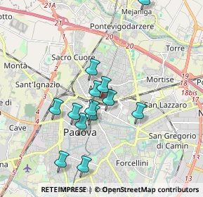 Mappa Via Giovanni Storlato, 35132 Padova PD, Italia (1.61462)