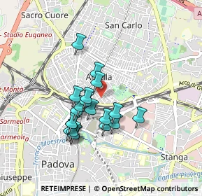 Mappa Via Giovanni Storlato, 35132 Padova PD, Italia (0.714)