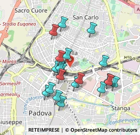 Mappa Via Giovanni Storlato, 35132 Padova PD, Italia (0.8455)