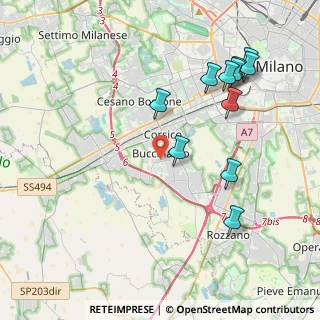 Mappa Via Siena, 20090 Buccinasco MI, Italia (4.43364)