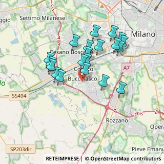 Mappa Via Siena, 20090 Buccinasco MI, Italia (3.3045)