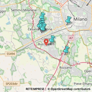 Mappa Via Siena, 20090 Buccinasco MI, Italia (3.30636)