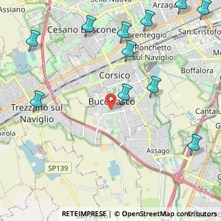 Mappa Via Siena, 20090 Buccinasco MI, Italia (3.13167)