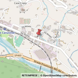 Mappa Via Roma 57 Bis, 10085 Pont Canavese, Torino (Piemonte)