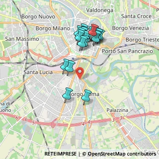 Mappa Via Luciano Manara, 37135 Verona VR, Italia (1.802)