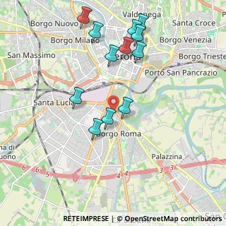 Mappa Via Luciano Manara, 37135 Verona VR, Italia (2.03417)