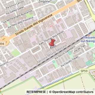 Mappa Via Carpaccio, 33, 20090 Trezzano sul Naviglio, Milano (Lombardia)
