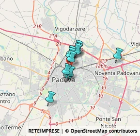 Mappa Via Agostino Fasolato, 35132 Padova PD, Italia (1.81818)