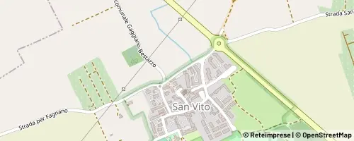 Mappa Gaggiano