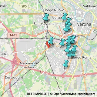 Mappa Via Cormons, 37137 Verona VR, Italia (1.95278)