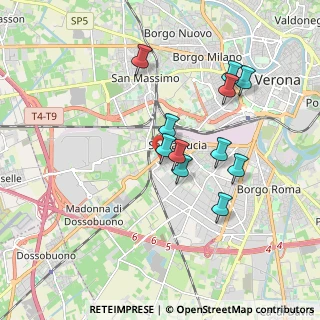 Mappa Via Cormons, 37137 Verona VR, Italia (1.59273)