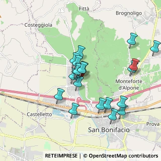 Mappa Via San Lorenzo, 37038 Soave VR, Italia (1.6775)