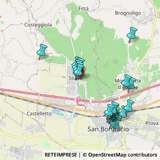 Mappa Via San Lorenzo, 37038 Soave VR, Italia (2.0875)