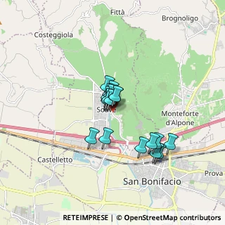 Mappa Via S. Giorgio, 37038 Soave VR, Italia (1.14222)
