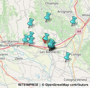 Mappa Via San Lorenzo, 37038 Soave VR, Italia (5.05286)