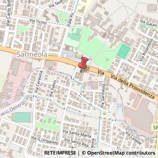 Mappa Via della Provvidenza, 37b, 35030 Rubano, Padova (Veneto)