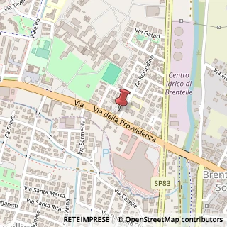 Mappa Via della Provvidenza, 18, 35030 Rubano, Padova (Veneto)