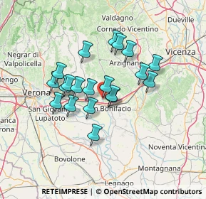 Mappa Piazza Giuliano Castagnedi, 37038 Soave VR, Italia (10.987)