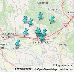 Mappa Piazza Giuliano Castagnedi, 37038 Soave VR, Italia (4.64)