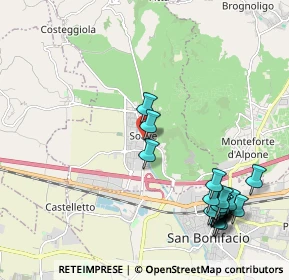 Mappa Piazza Giuliano Castagnedi, 37038 Soave VR, Italia (2.581)