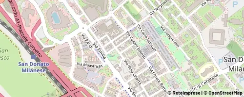 Mappa San Donato Milanese