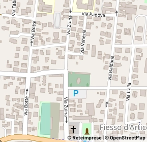 Mappa 30032 Fiesso D Artico VE, Italia (0.15385)