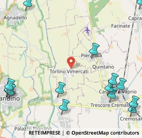 Mappa Torlino Vimercati, 26017 Torlino Vimercati CR, Italia (3.236)
