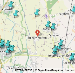 Mappa Torlino Vimercati, 26017 Torlino Vimercati CR, Italia (3.281)