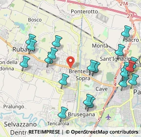 Mappa Via della Provvidenza, 35030 Selvazzano dentro PD, Italia (2.389)