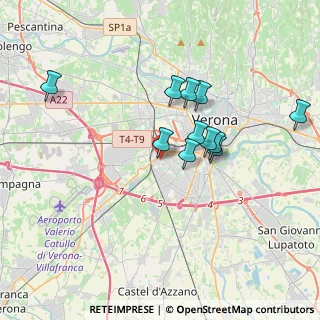 Mappa Via Valeggio, 37137 Verona VR, Italia (3.11818)