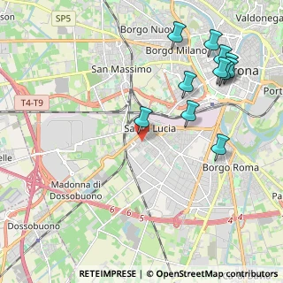 Mappa Via Valeggio, 37137 Verona VR, Italia (2.43818)