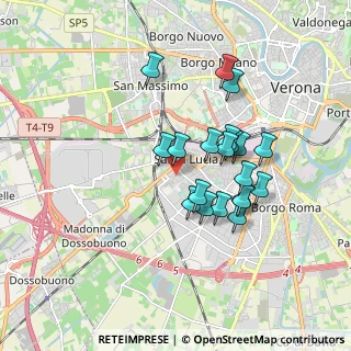Mappa Via Valeggio, 37137 Verona VR, Italia (1.4965)
