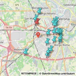 Mappa Via Valeggio, 37137 Verona VR, Italia (2.093)