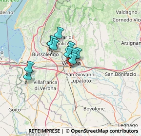 Mappa Via Tombetta, 37129 Verona VR, Italia (9.19)