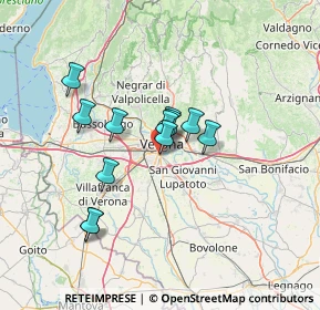 Mappa Via Tombetta, 37129 Verona VR, Italia (10.51167)