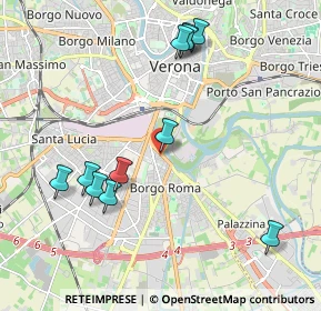 Mappa Via Tombetta, 37129 Verona VR, Italia (2.14364)