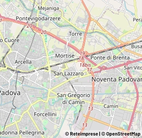 Mappa 35129 Padova PD, Italia (1.5095)