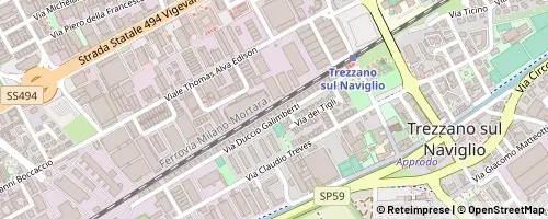 Mappa Trezzano sul Naviglio