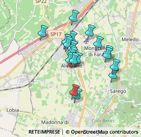 Mappa Via Divisione Cadore, 36045 Lonigo VI, Italia (1.326)