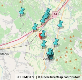 Mappa Via Divisione Cadore, 36045 Lonigo VI, Italia (3.39)