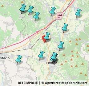 Mappa Via Divisione Cadore, 36045 Lonigo VI, Italia (4.35933)