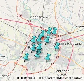 Mappa Via Antonio Stradivari, 35132 Padova PD, Italia (2.48077)