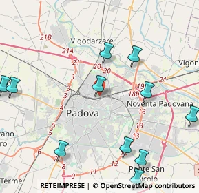 Mappa Via Antonio Stradivari, 35132 Padova PD, Italia (5.6025)
