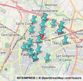 Mappa Via Antonio Stradivari, 35132 Padova PD, Italia (1.594)