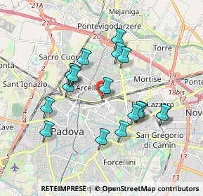 Mappa Via Antonio Stradivari, 35132 Padova PD, Italia (1.67278)