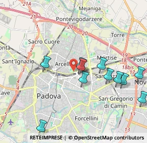 Mappa Via Antonio Stradivari, 35132 Padova PD, Italia (2.06364)