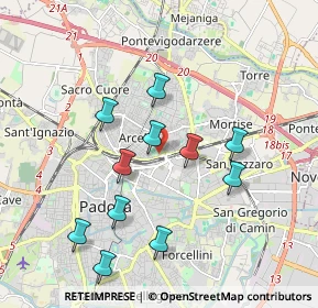 Mappa Via Antonio Stradivari, 35132 Padova PD, Italia (1.83455)