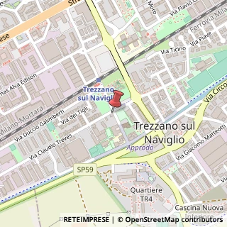 Mappa Via Claudio Treves, 1, 20090 Trezzano sul Naviglio, Milano (Lombardia)